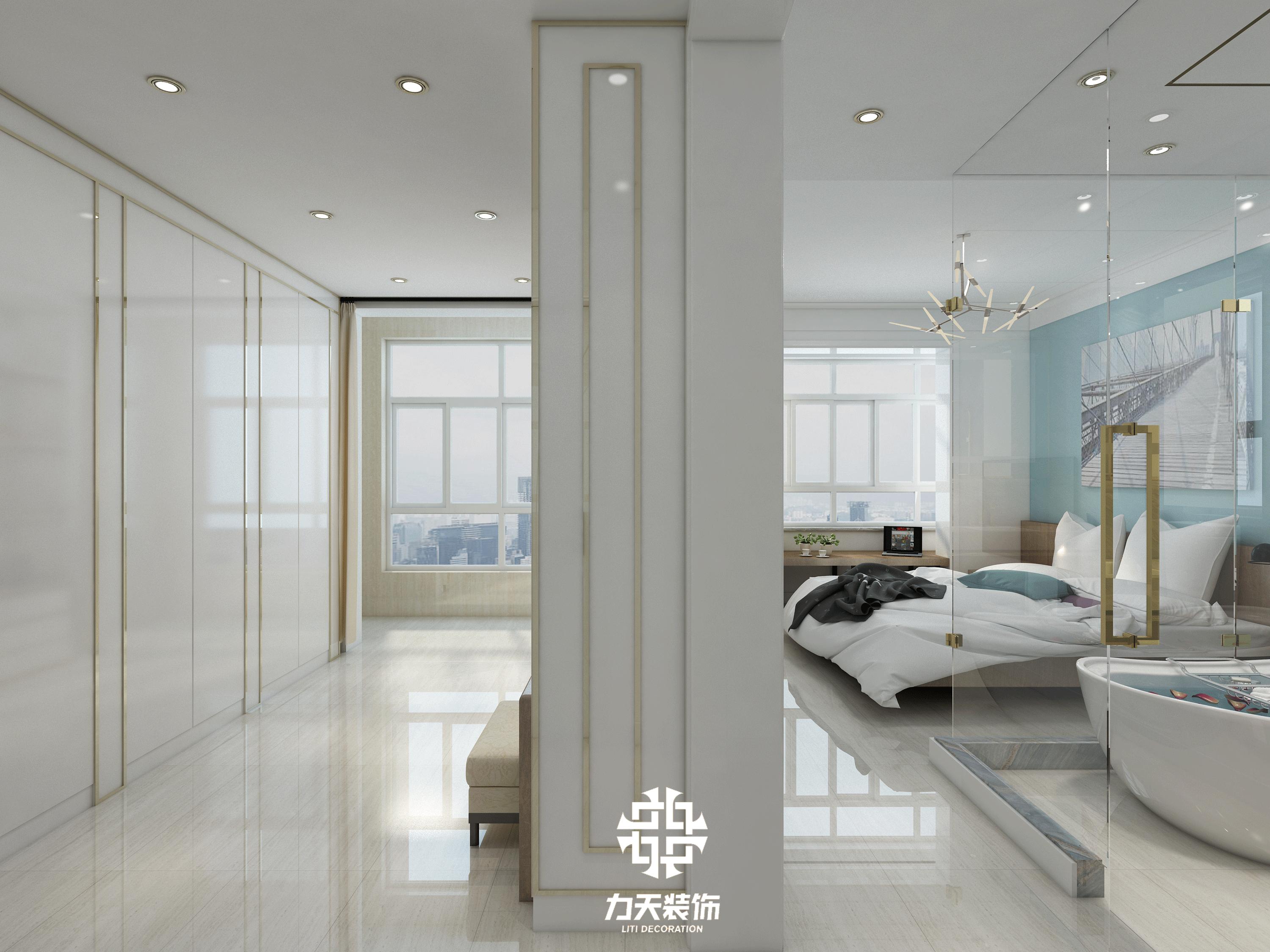 石家庄瀚唐小区样板房,石家庄瀚唐别墅装修