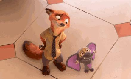 疯狂动物城为白熊戴项圈,疯狂动物城狐狸黄金