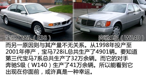 新宝马7系740li和735li的区别,第三代宝马7系728il巅峰版