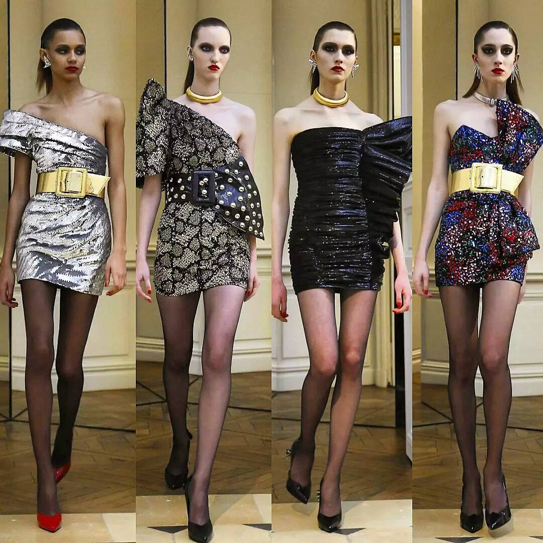 时装周saintlaurent专场秀,2020巴黎时装周saintlaurent