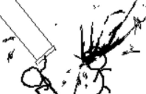 火柴人激烈的大战,火柴人大战一触即发