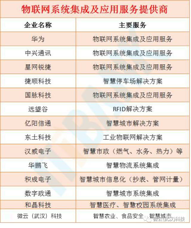 帮你寻找商机,物联网龙头企业