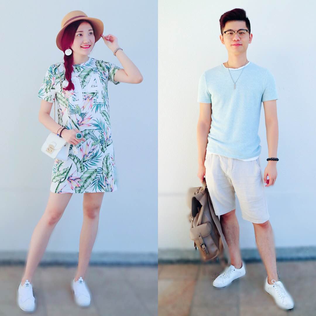 穿着情侣装逛街回头率,情侣装这么穿回头率绝对200%