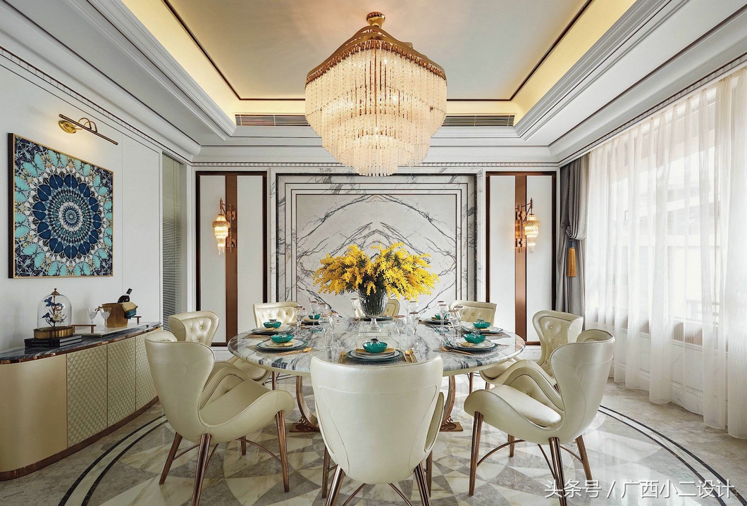 房屋装修风格效果图餐厅客厅一体,各种房间风格装修效果图