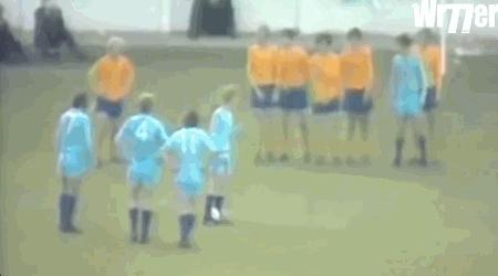 定位球的奇葩战术,十大任意球战术