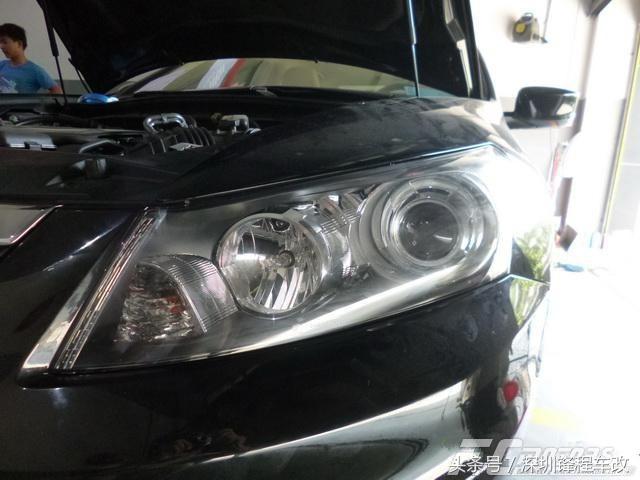 八代本田雅阁升级雾灯,广州本田8代雅阁升级