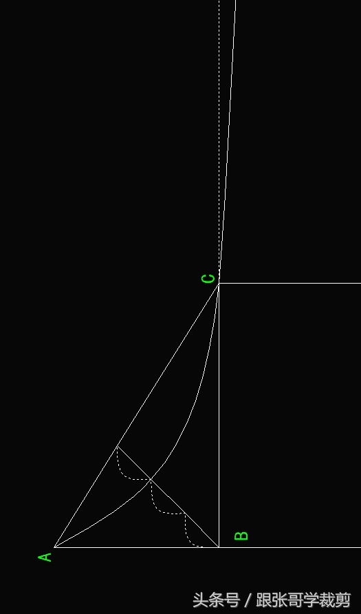 零基础学裁剪女裤,裁剪教程精品女直筒裤