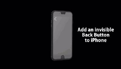 苹果手机返回键怎么贴膜,iphone像安卓一样的返回键