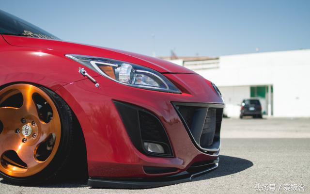 马自达3星骋改装动力,马自达星骋3三厢改装白色案例