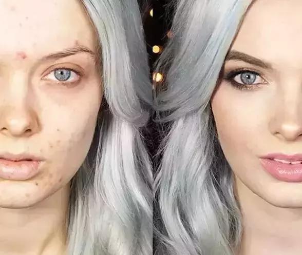 5分钟化妆p图,化妆和p图技巧