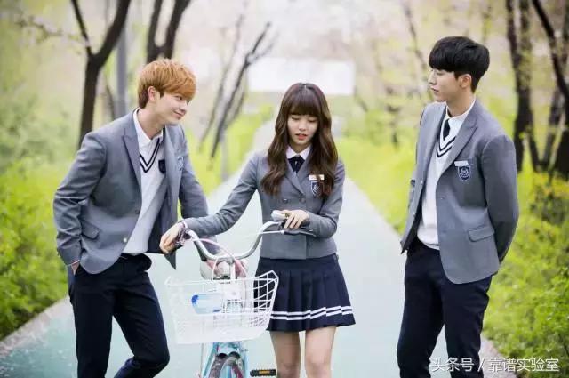 学校风校服裤,有垂感的校服裤