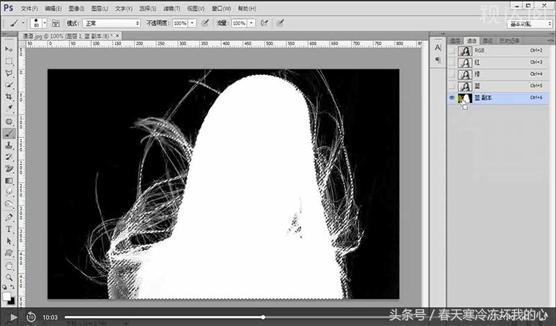 用ps毛发抠图十种方法,ps抠图技巧毛发调整边缘