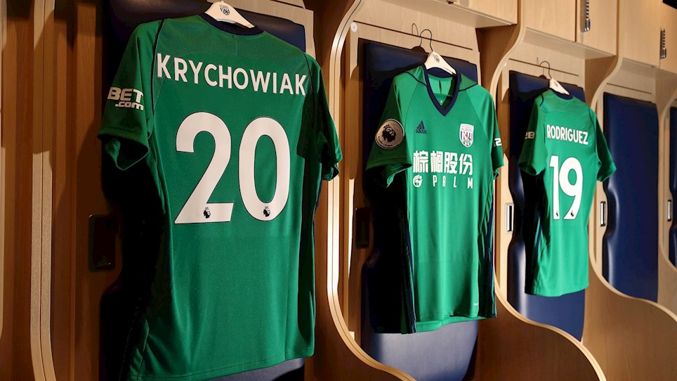 西布朗新赛季球衣,2017到2018西布朗主场球衣