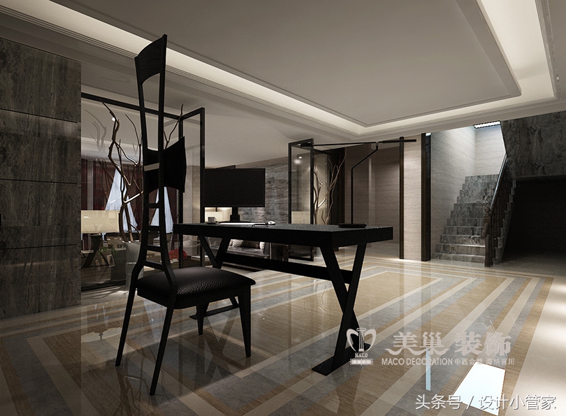 郑州金水湾家装轻奢风格90平,郑州林溪湾欧式装修