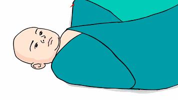 手把手教你新生儿包裹,宝妈推荐新生儿包被夏季