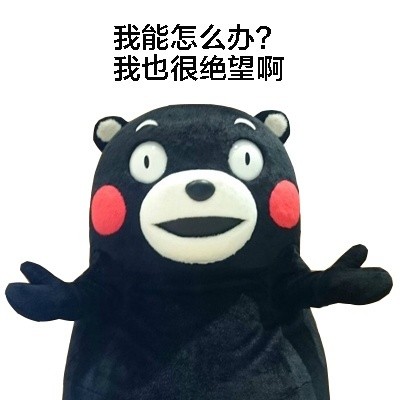 熊本熊boom表情包,熊本熊表情包大全不想理你