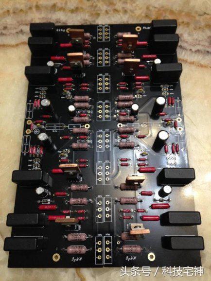 自制12v5000w大功率功放,制作单管大功率功放