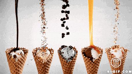 向甜美势力低头!冰激凌色小冰箱看得人齁甜齁甜!