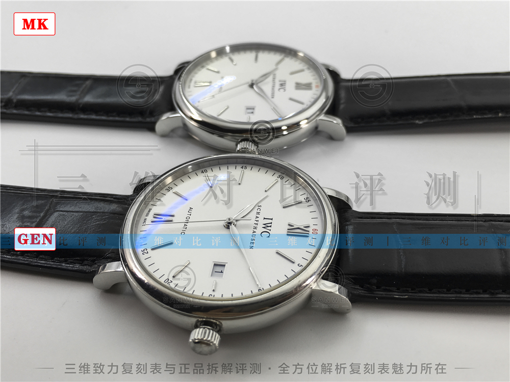 万国柏涛菲诺月相手动上链腕表,万国柏涛菲诺ai厂和mk厂的区别