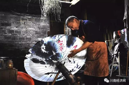 泸州分水古镇油纸伞,泸州非遗分水油纸伞