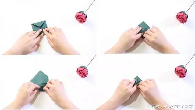 收集了各种超精致又好看的折纸玫瑰花、折纸花（带详细步骤）