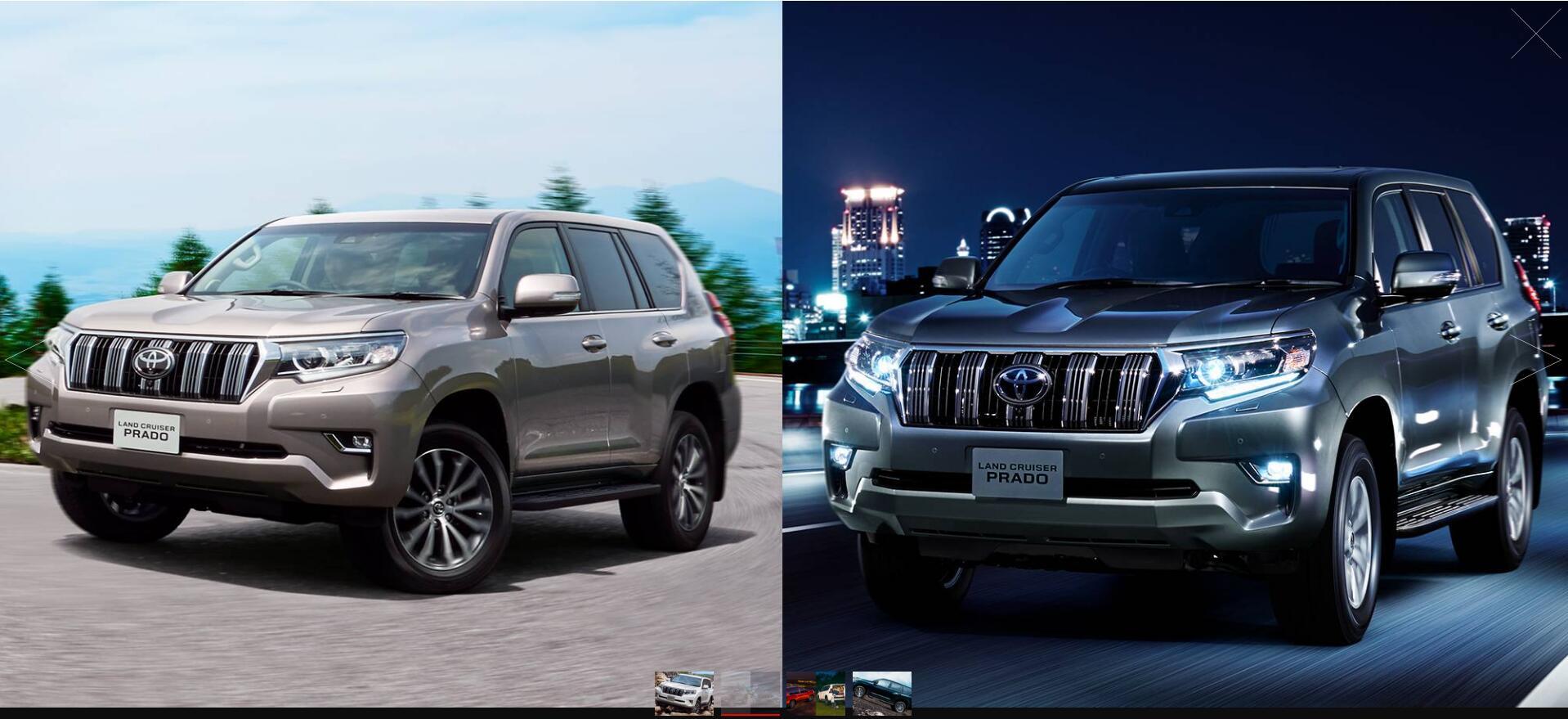 终于等来了冬天图片,普拉多17年大改款官图