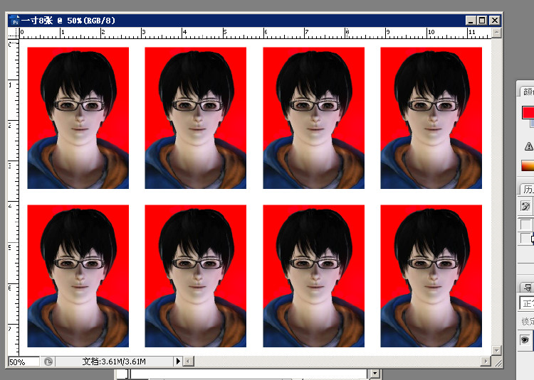 如何将照片做成2寸证件照,一般证件照是一寸还是两寸用得多