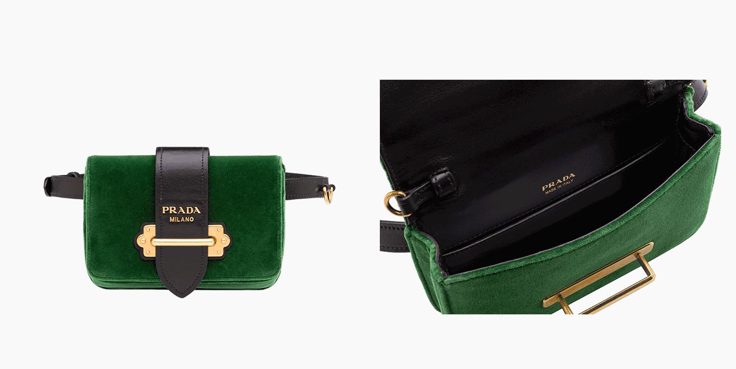 这款复古文艺包包,小众高级感复古包包绿色