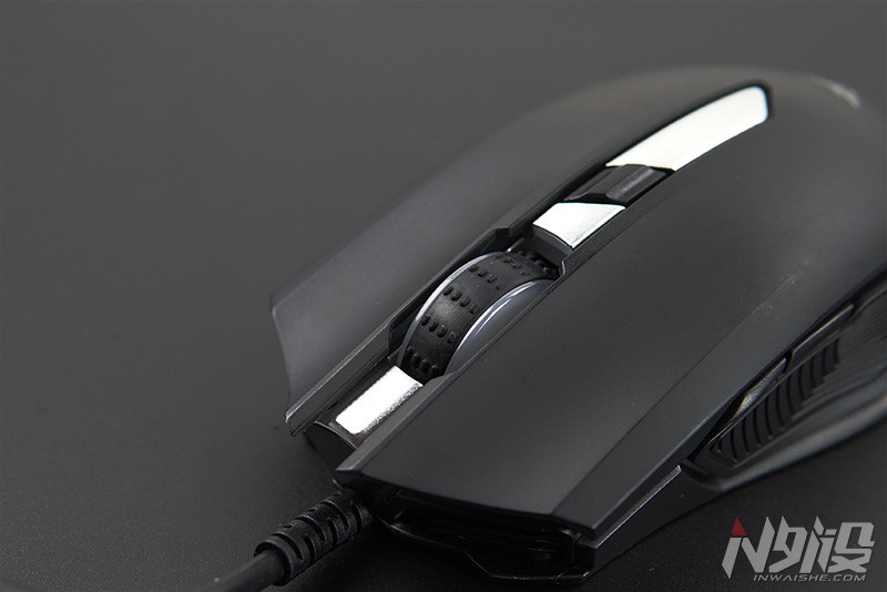 狼蛛580鼠标拆解测评,狼派at966鼠标拆解