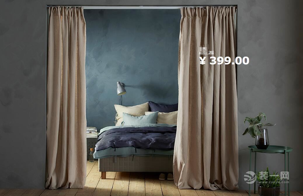 宜家卧室装修效果图片大全,石家庄窗帘装修效果图