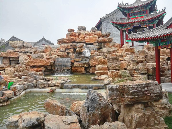 武汉定制景观假山施工,假山施工设计与制作