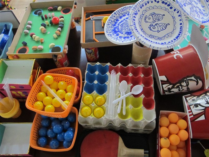 幼儿园自制显微镜玩具怎么做,幼儿园户外pvc管子自制玩具器械