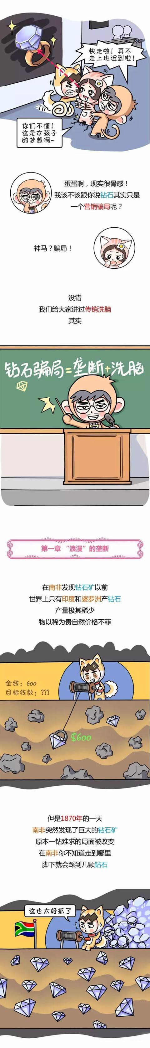 钻石=*局骗**？1万克拉5毛都不值，非洲遍地是这破石头~