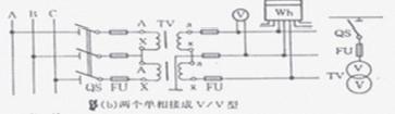 10kv配电柜互感器的二次接法,10kv电压互感器三种接法图