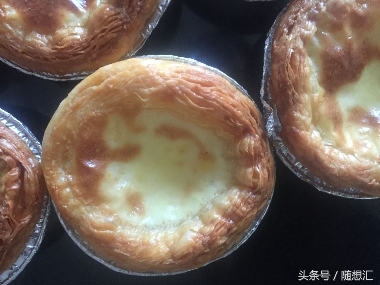 简易蛋挞超美味没吃过太可惜了 (好吃的蛋挞自己在家就能做)