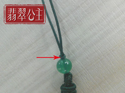 吊坠绳结打法平安扣,平安扣吊坠编绳图片