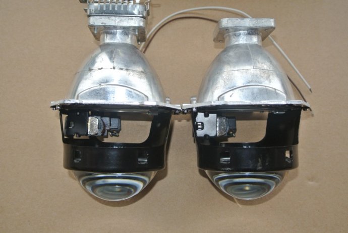 北极星车灯改造,北极星改灯图片