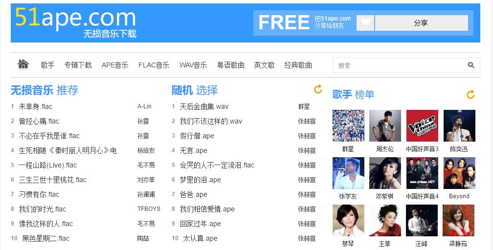 无损音乐网站推荐免费,能下无损音乐的网站