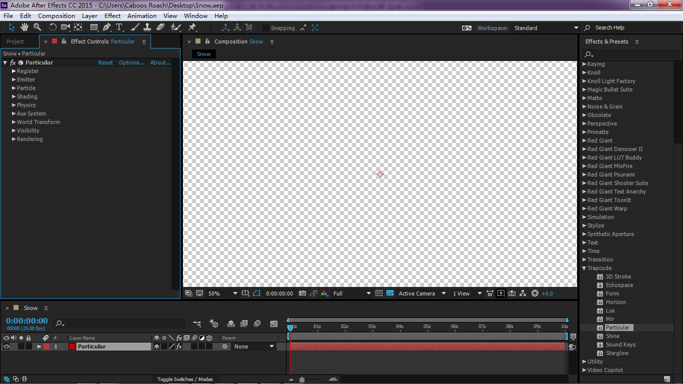 ae粒子飘落效果教程,ae中下雪效果使用的是什么效果