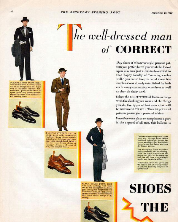 让你从男孩毕业成为男人,从你脱下运动鞋挑选一双皮鞋开始!