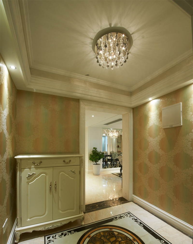 邻居超羡慕餐厅设计,无锡华仁凤凰城165平,简欧三居室硬装14万