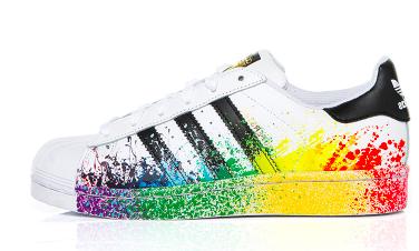 一双蓝色的篮球鞋adidas,adidas最顶尖系列篮球鞋