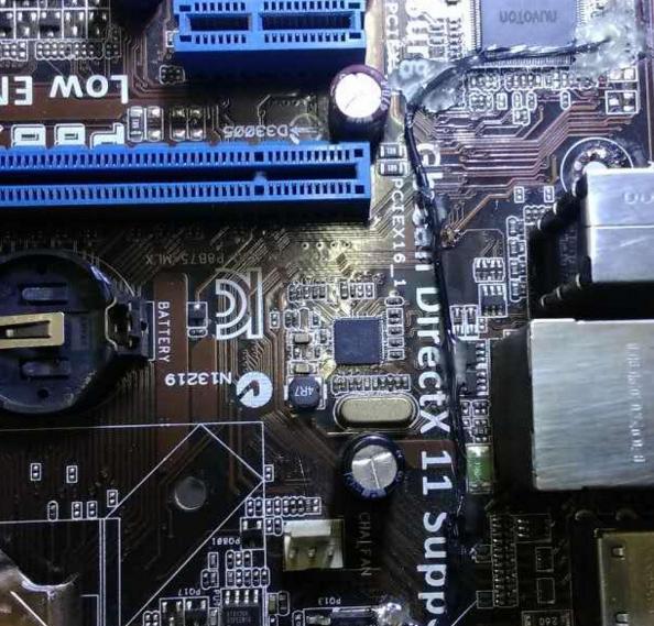 华硕主板b75-m维修,asusb75主板接线图解