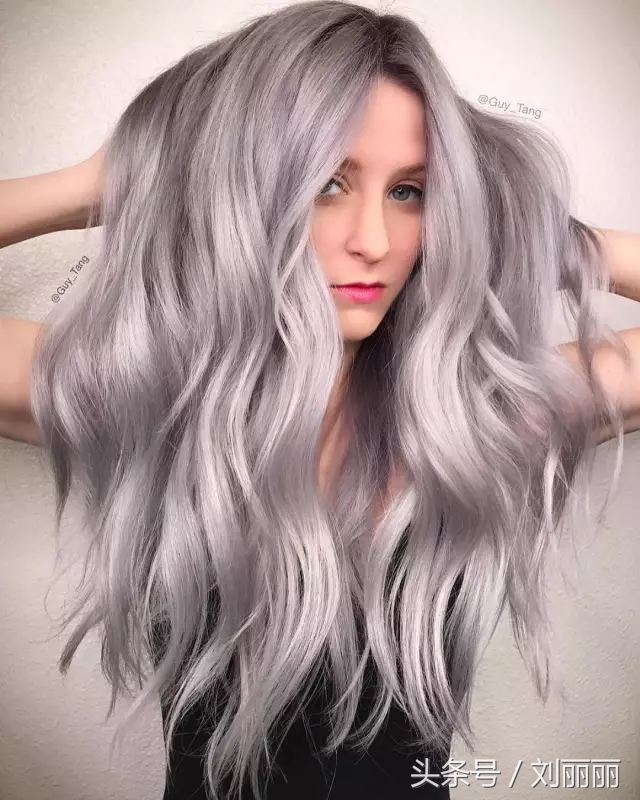 红色头发染紫色头发用漂吗,红色头发怎么改色