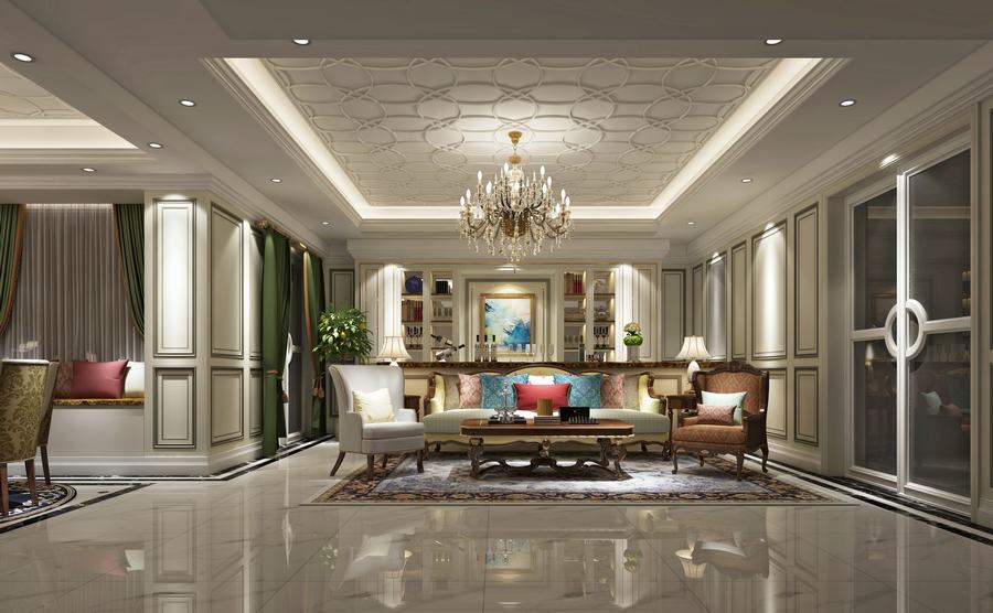 家装室内设计现代风格全套效果图,家装2020效果图欧式