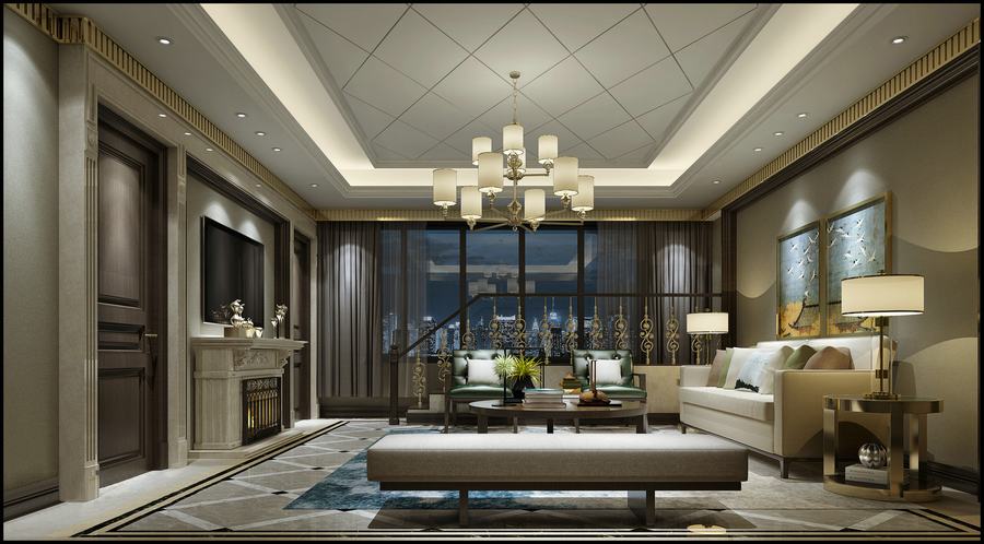 家装室内设计现代风格全套效果图,家装2020效果图欧式