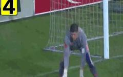 碰瓷的门将,碰瓷足球运动员