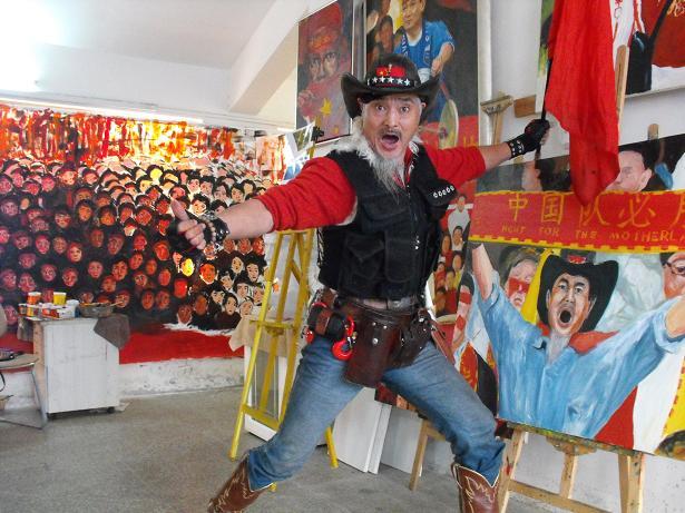 江南画家王一的足球人生