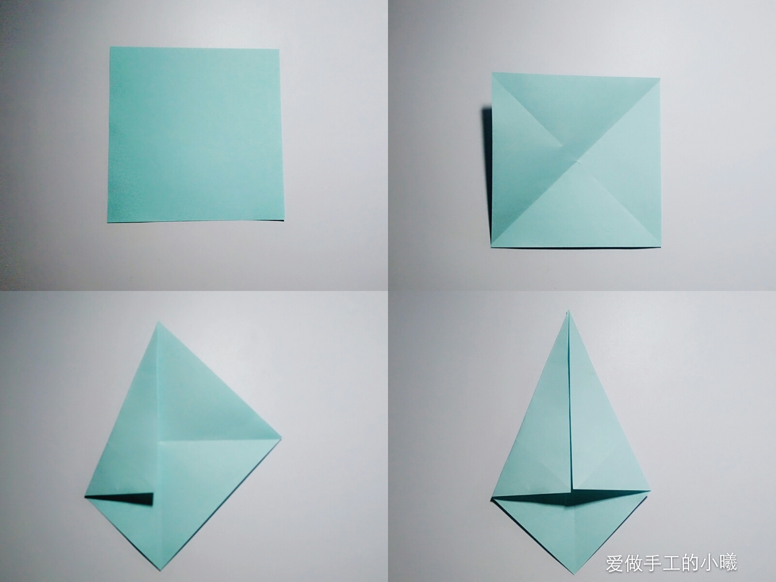 回旋飞镖折纸简单版,折纸风火轮飞镖方法