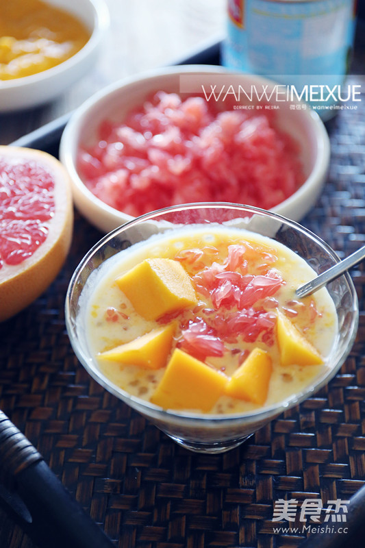 杨枝甘露与港式甜品,爱与美食不可辜负杨枝甘露